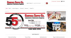 Desktop Screenshot of campbellsupplyco.com